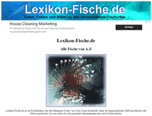 Tablet Screenshot of lexikon-fische.de